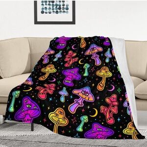 Soft Cozy Fuzzy Plush Bed Blankets & Throws Size 50" x 60" (130 x 150 cm)